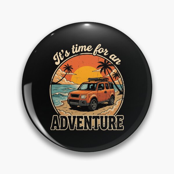 Item preview, Element Orange Retro Sunset Beach Adventure Graphic designed and sold by Off-Road-Zone.
