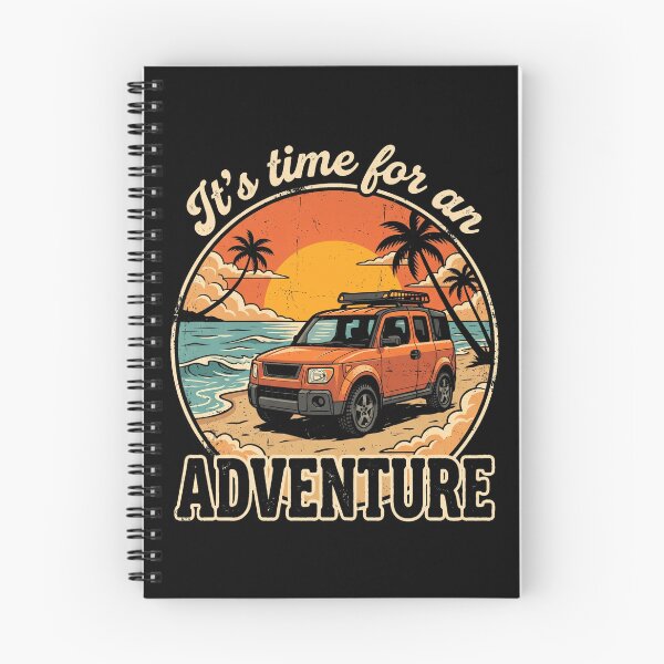 Item preview, Element Orange Retro Sunset Beach Adventure Graphic designed and sold by Off-Road-Zone.