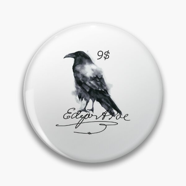 Item preview, Edgar Allan Poe Raven 9$ designed and sold by Writer Quotes.