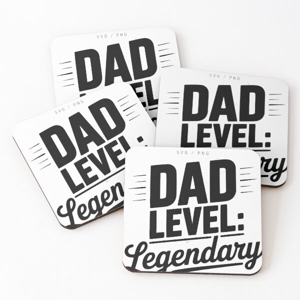 Item preview, Dad Level: Legendary Vintage Father's Day Design designed and sold by TODPESIGN.
