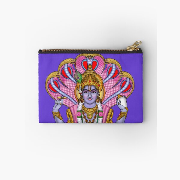 Artikelvorschau, Kunstwerk von Lord Vishnu | Digitale Illustration des göttlichen Hindu-Gottes entworfen und verkauft von Harshit_Digital_Arts.