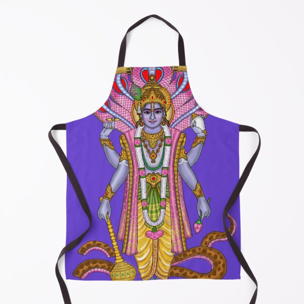 Item preview, Lord Vishnu Artwork | Divine Hindu God Digital Illustration designed and sold by Harshit_Digital_Arts.