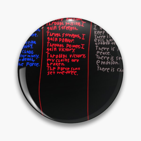 Item preview, The Codes of the Force designed and sold by ThatUnknownOre.