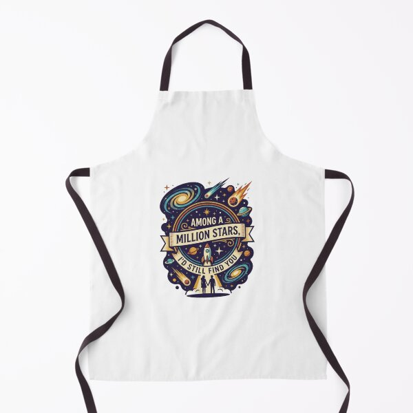 Item preview, Among A Million Stars, I’d Still Find You – Romantic Cosmic Love Design designed and sold by morning sun.
