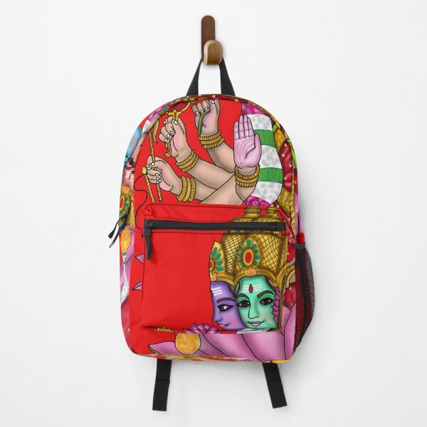 Item preview, Goddess Gayatri Artwork | Divine Hindu Goddess Digital Illustration designed and sold by Harshit_Digital_Arts.