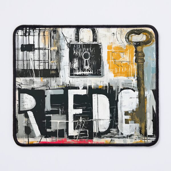 Item preview, Unlocking Freedom Through Color - Symbolic Keys Cages and Bold Expression in Contemporary Urban Art designed and sold by OlfactoART Studio.