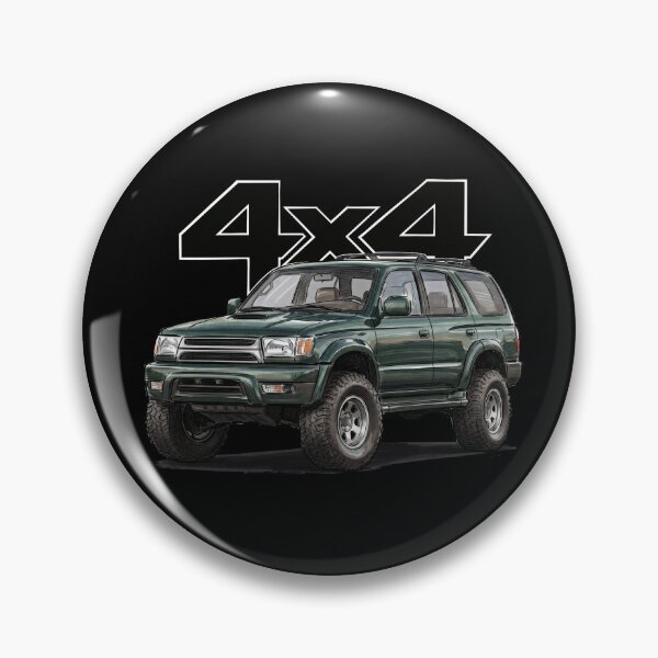 Item preview, 4Runner 3rd Gen Green 4x4 Off-Road Graphic designed and sold by Off-Road-Zone.
