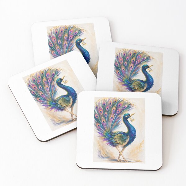 Item preview, Peacock Elegance designed and sold by Basakdraw.