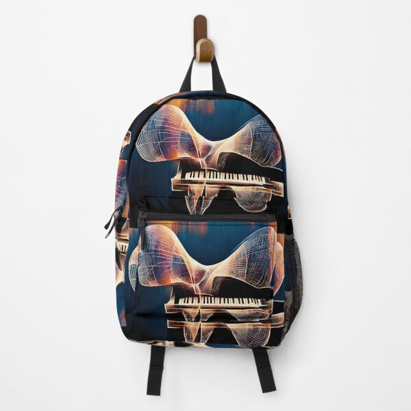 Item preview, Futuristic Architectural Echoes of Sound - Abstract Piano Forms Shaped by Color and Modern Precision designed and sold by OlfactoART Studio.