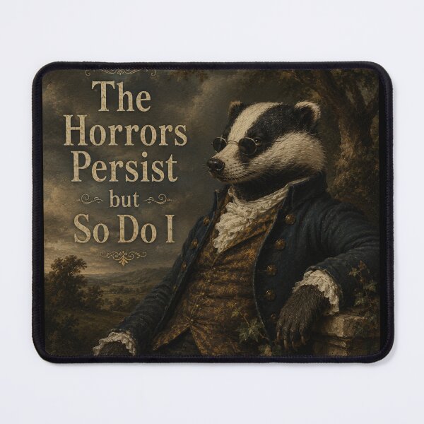 Item preview, The Horrors Persist but So Do I designed and sold by Midnight-Moss.