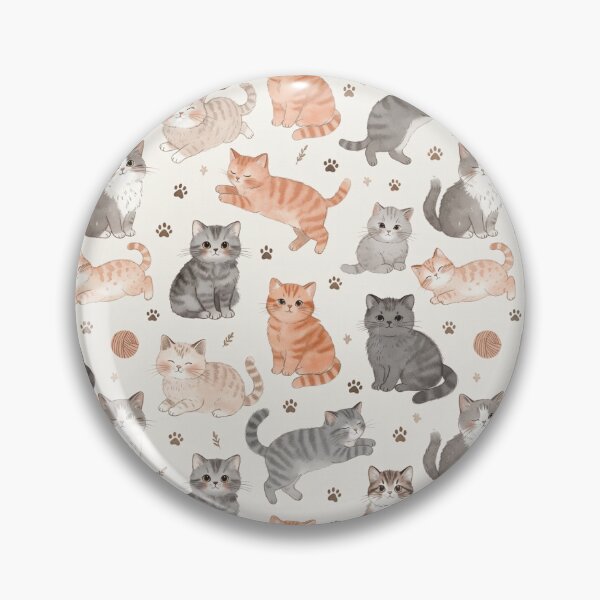 Item preview, cute cats designed and sold by RsseMry.