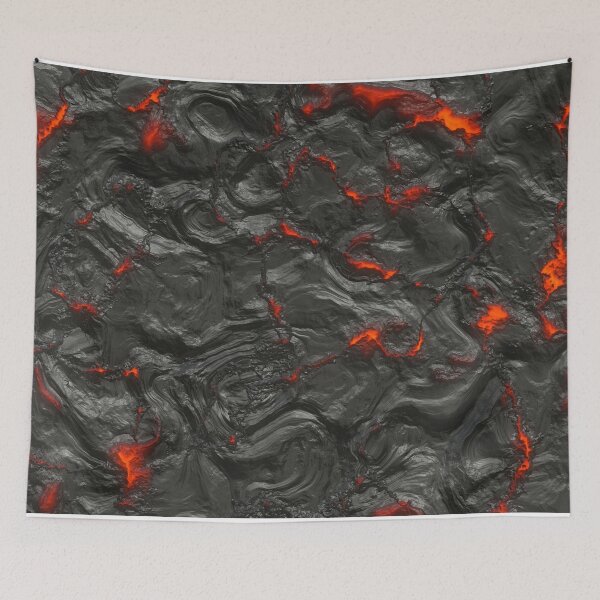 Item preview, Lava Graphic Print designed and sold by frauenbrauen.