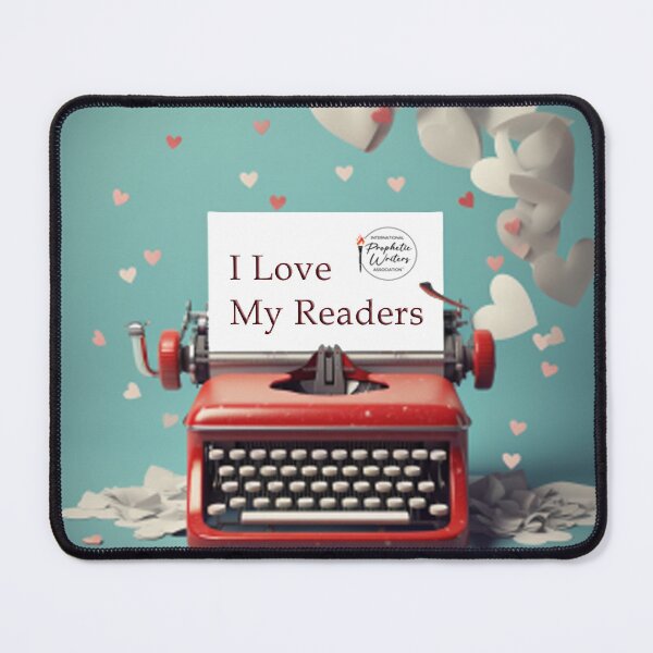 Item preview, "I Love My Readers" Inspiration for Authors designed and sold by PropheticWriter.