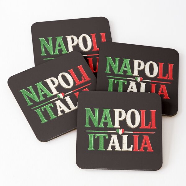 Item preview, Napoli Italia Italian Flag Typography Travel Design designed and sold by NapoliApparel.