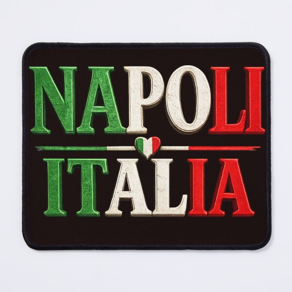 Item preview, Napoli Italia Italian Flag Typography Travel Design designed and sold by NapoliApparel.