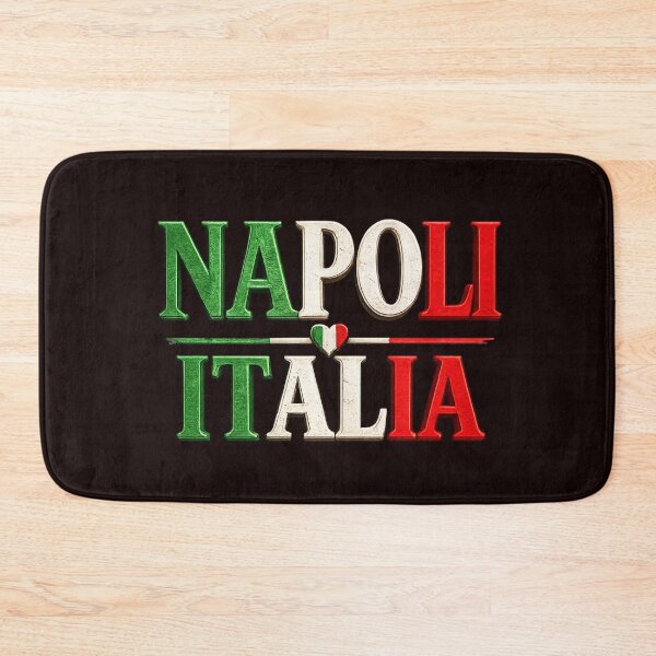 Item preview, Napoli Italia Italian Flag Typography Travel Design designed and sold by NapoliApparel.