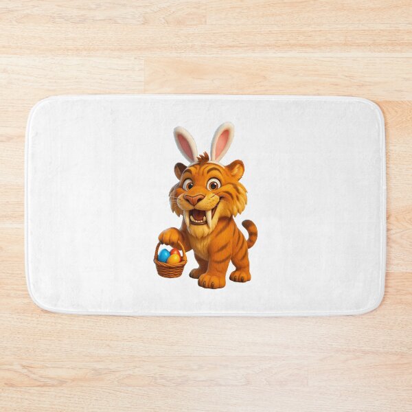 Item preview, Easter Saber-Toothed Tiger designed and sold by Sillytoe.