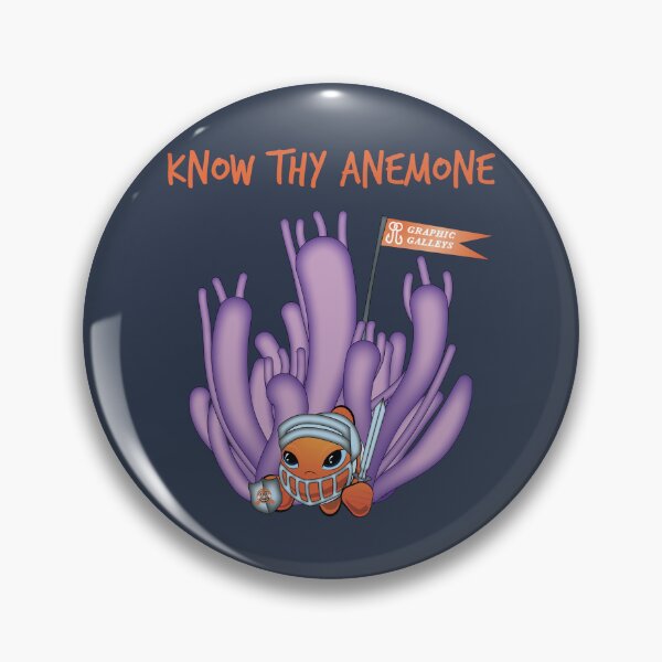 Item preview, Cute Knight Clownfish: Know thy Anemone  designed and sold by Graphic-Galleys.
