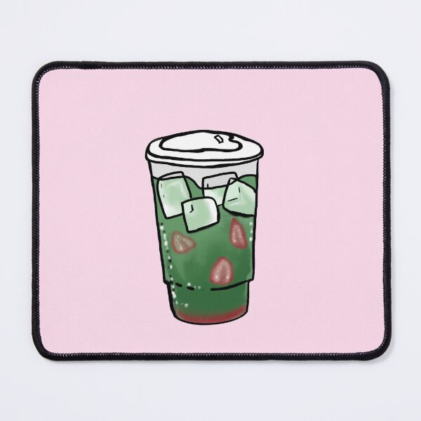 Item preview, Strawberry Iced Matcha designed and sold by SnailTrailCo.