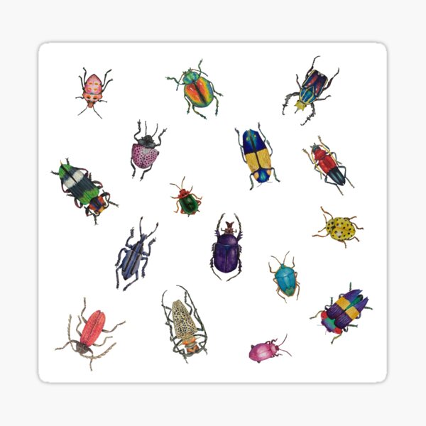 Item preview, Bright Beetles designed and sold by GriffonCo.