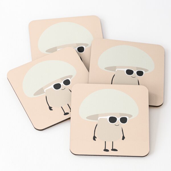 Item preview, Mushroom white Flat designed and sold by White Rim Mates.