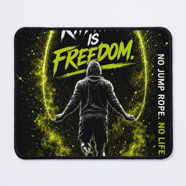Item preview, Rhythm Is Freedom Jump Rope Design designed and sold by NJRNL Apparel .