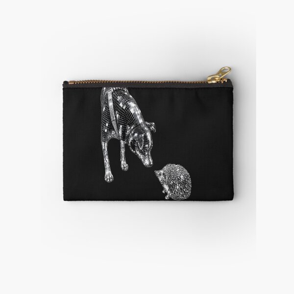 Item preview, Curious Dog Meets Hedgehog designed and sold by CalineczkaArt.