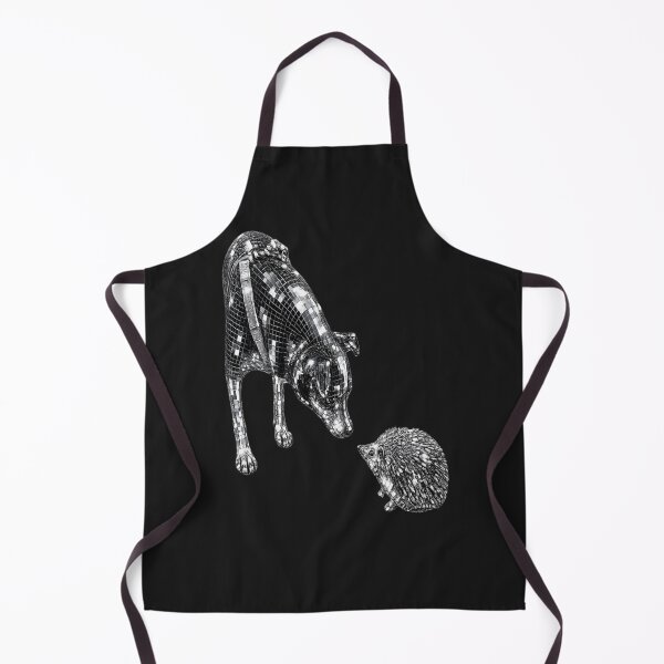 Item preview, Curious Dog Meets Hedgehog designed and sold by CalineczkaArt.
