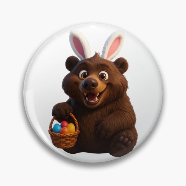 Item preview, Easter Short Faced Bear designed and sold by Sillytoe.