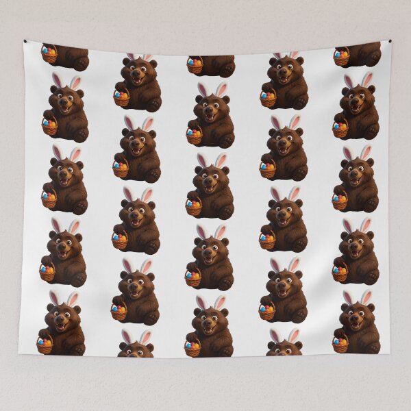 Item preview, Easter Short Faced Bear designed and sold by Sillytoe.