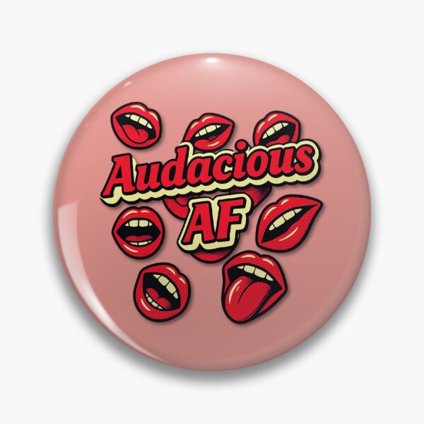 Item preview, Audacious AF Vintage Pop Art Lips Pattern designed and sold by pulse_retail.