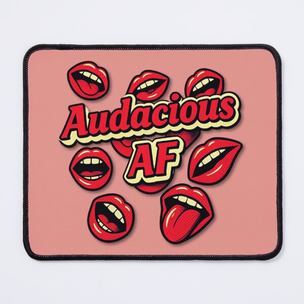 Item preview, Audacious AF Vintage Pop Art Lips Pattern designed and sold by pulse_retail.