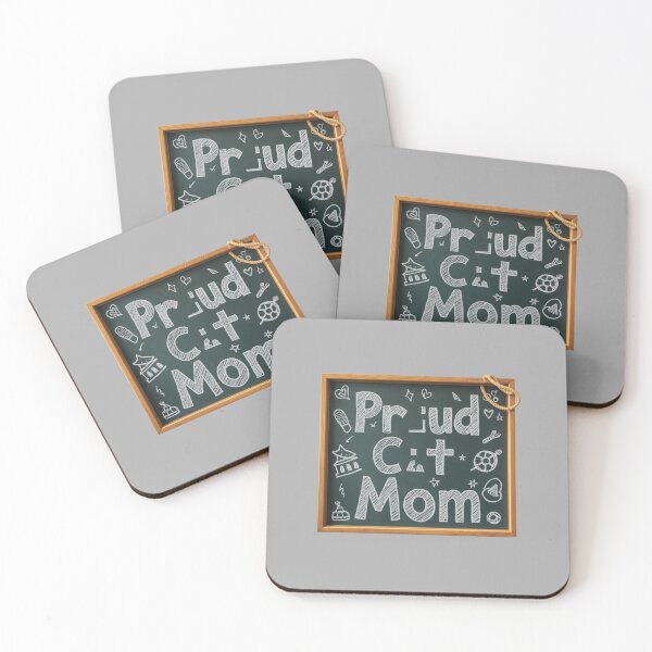 Item preview, Fill in the Blanks - Proud Cat Mom designed and sold by Nene Bird Designs.