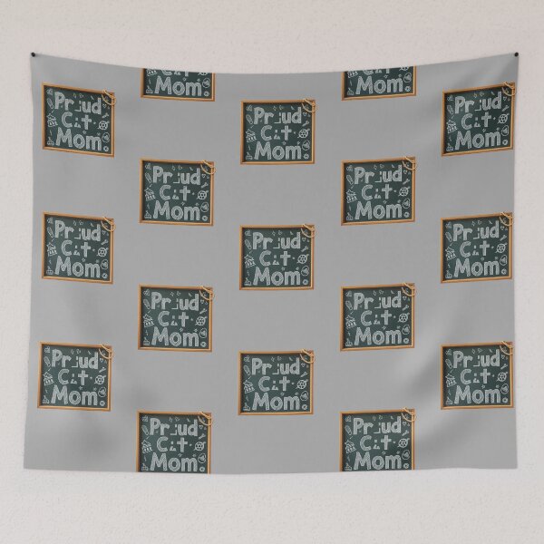 Item preview, Fill in the Blanks - Proud Cat Mom designed and sold by Nene Bird Designs.