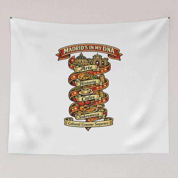Item preview, Madrid Is In My DNA Culture Art designed and sold by Dresut.