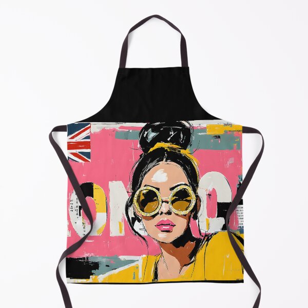 Item preview, London Street Glamour - Fashionable Woman in Sunglasses Against Vibrant Urban Graffiti Energy designed and sold by OlfactoART Studio.
