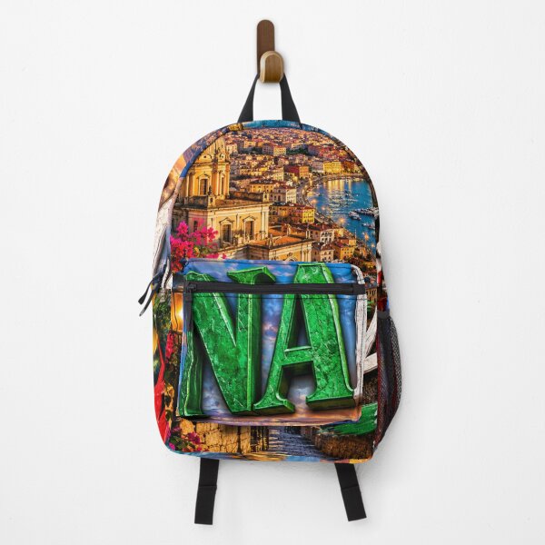 Item preview, Napoli Italia Italian Flag Typography Travel Design Napoli background designed and sold by NapoliApparel.