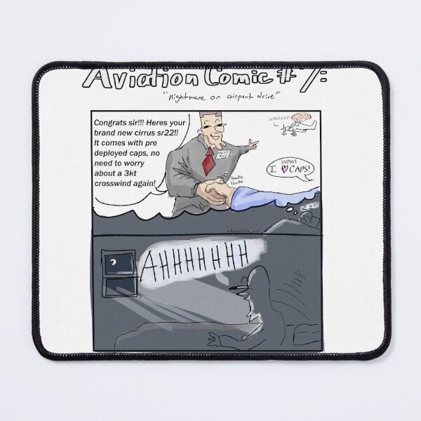 Item preview, Aviation comic 7 nightmare designed and sold by Mkatultra_art.