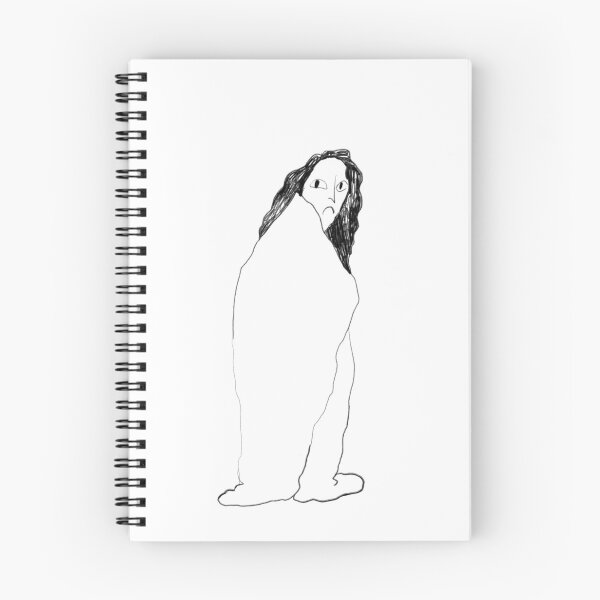 Item preview, Introvert Mood — Girl Wrapped in Blanket designed and sold by AnnaVikhrArt.
