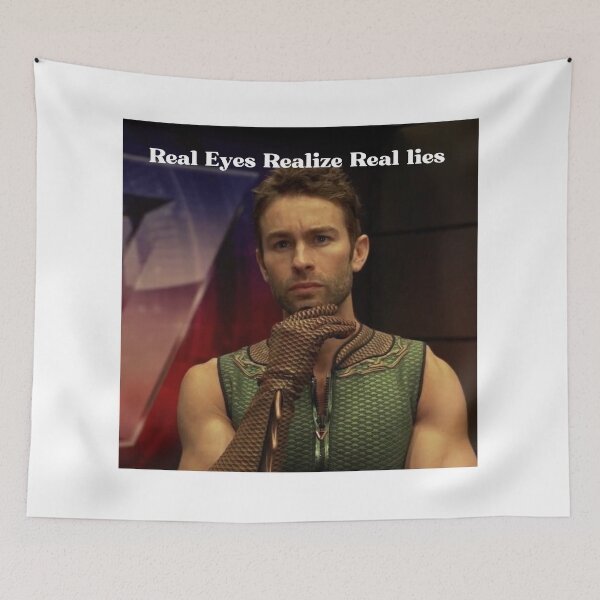 Item preview, Real Eyes Realize Real Lies  designed and sold by TeezDeedz.