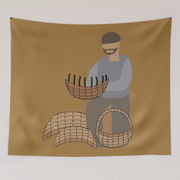Item preview, Basket Weaver designed and sold by ROSE ANN BANILAR.