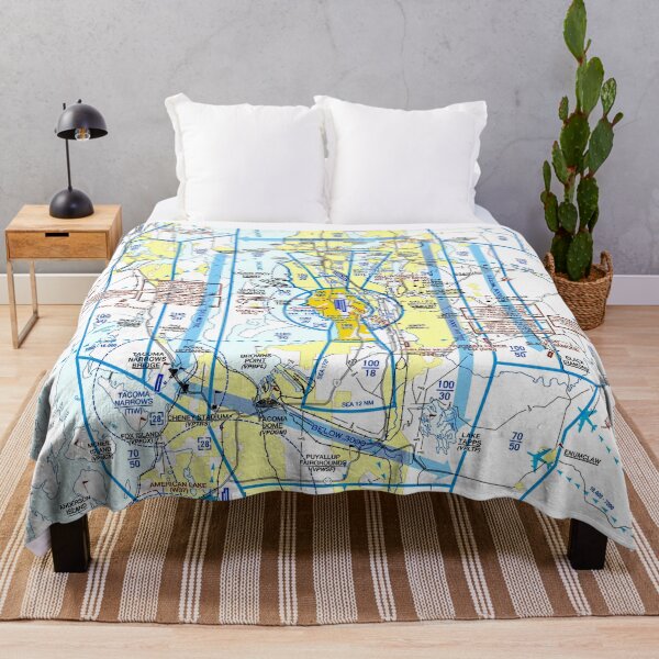 Item preview, Seattle-Tacoma International Airport Flyway Planning Chart designed and sold by LAPilotGirl.