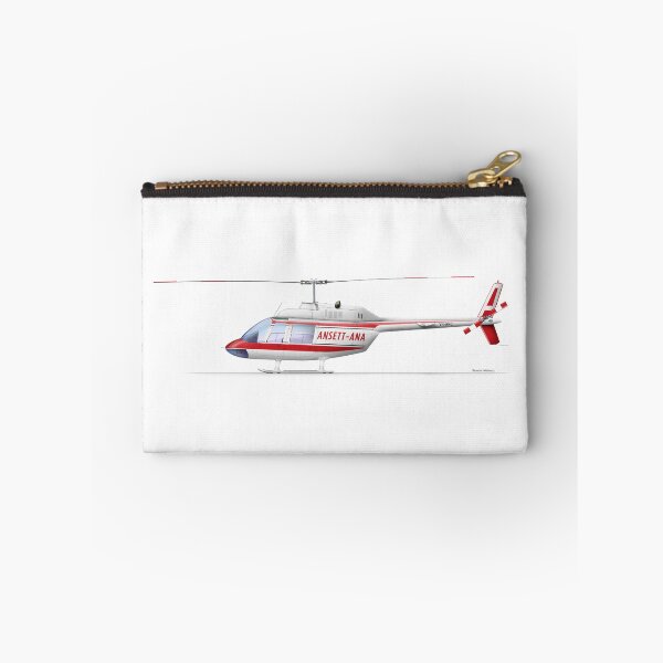Item preview, BELL 206A JETRANGER VH-ANC ANSETT-ANA 1969  designed and sold by Grubby Fingers Aircraft Illustration.