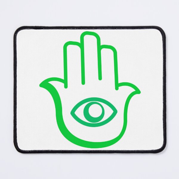 Item preview, Hamsa Hand Evil Eye Protection | Jewish Spiritual Symbol | Green designed and sold by That-Jewy-Shop.