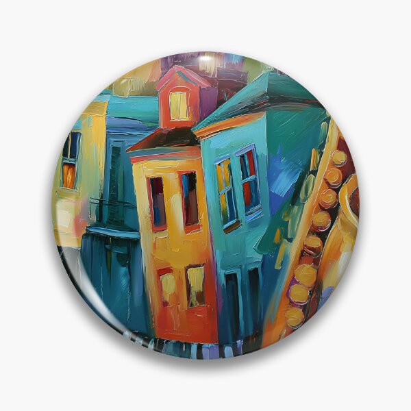 Item preview, Jazz Nights in New Orleans - Saxophone Rhythm Colorful Streets and the Soul of Live Music designed and sold by OlfactoART Studio.
