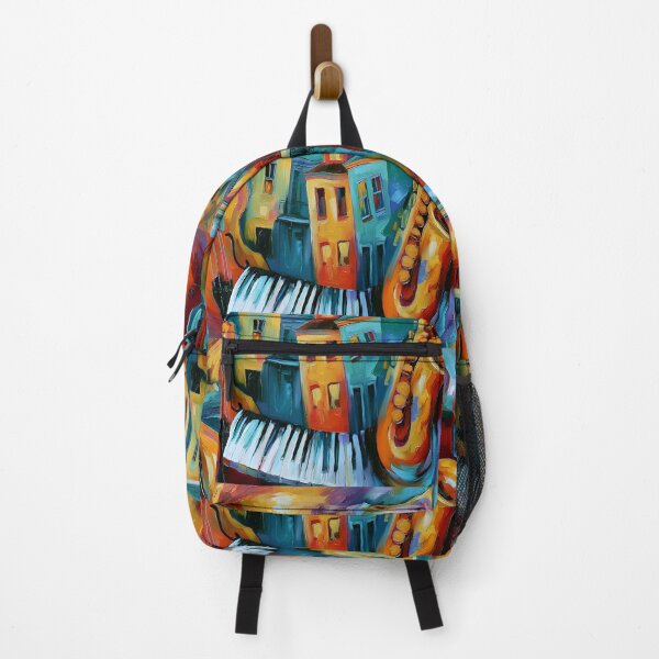 Item preview, Jazz Nights in New Orleans - Saxophone Rhythm Colorful Streets and the Soul of Live Music designed and sold by OlfactoART Studio.