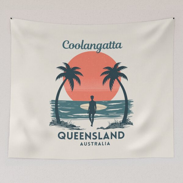 Item preview, Vintage Surfer Coolangatta Gold Coast Australia designed and sold by TamGustam.