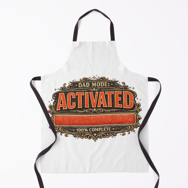 Item preview, Best Dad 100% Complete Loading Bar Father's Day Shirt designed and sold by Cool-M-Apparel.