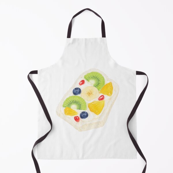 Item preview, Fruit Toast Cream Cheese Kiwi Blueberry Breakfast Illustration designed and sold by bosamji.