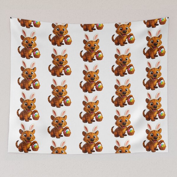 Item preview, Easter Tasmanian Tiger designed and sold by Sillytoe.